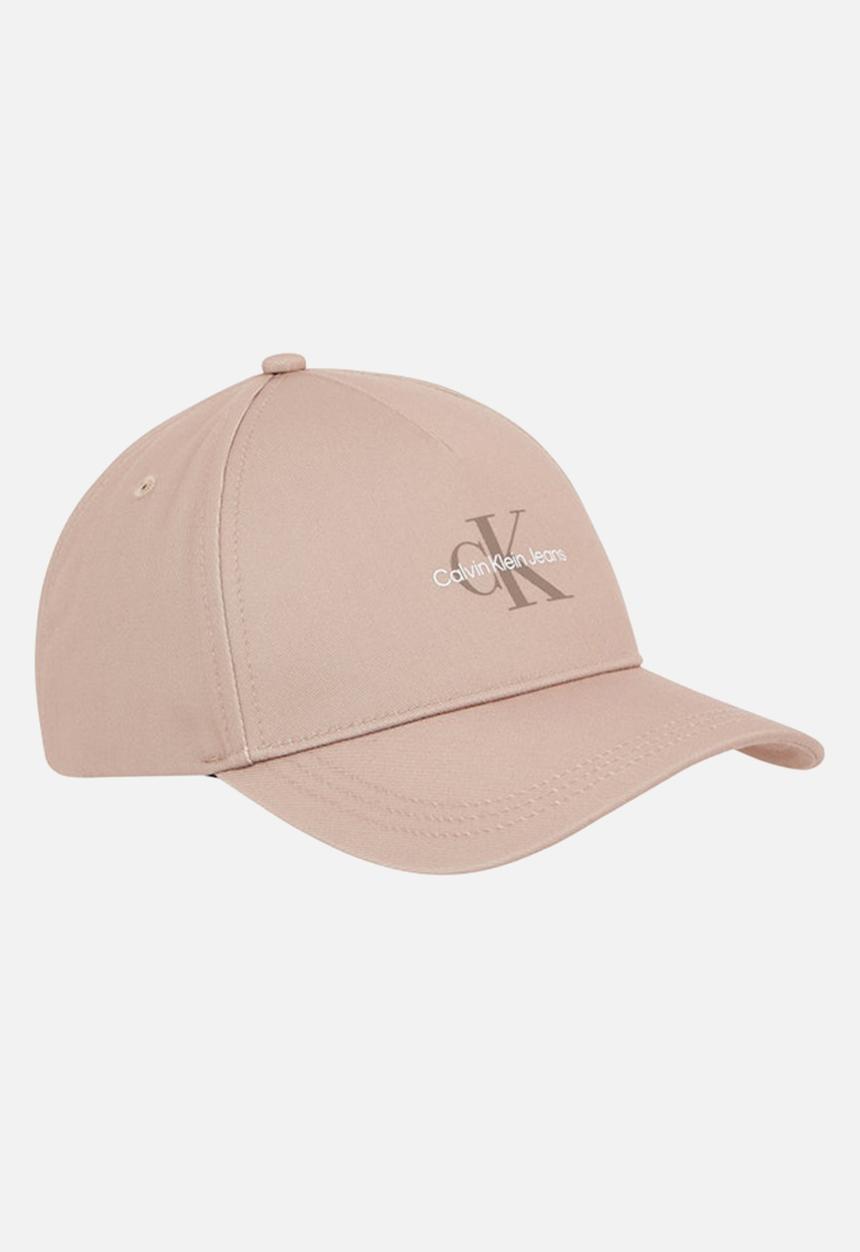 Calvin Klein - Monologo Print Cap Warm - Savannah Tan