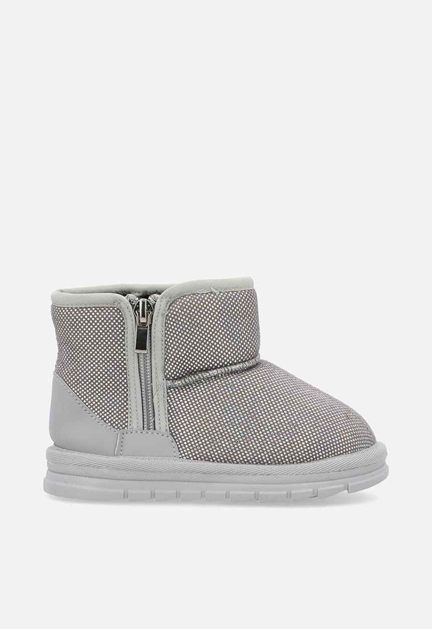 Pop Candy - Scuba mesh boots - grey