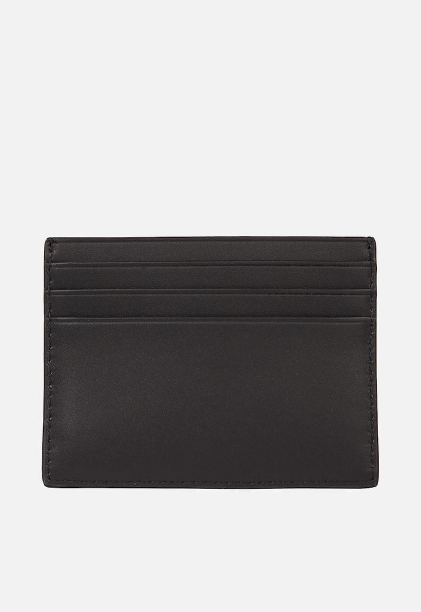 Calvin Klein - Metal Ck Cardholder 6Cc - Ck Black Smooth