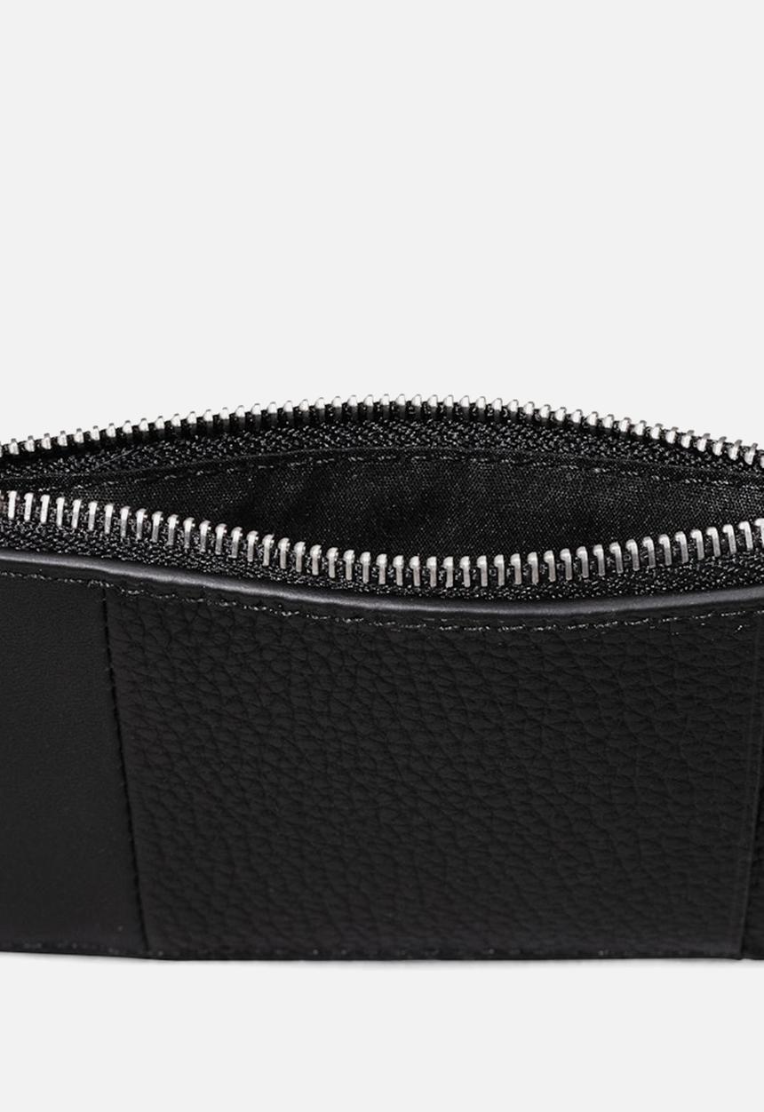 Calvin Klein - Subtle Mix N/S Cardholder 6Cc - Ck Black Pebble And Smooth