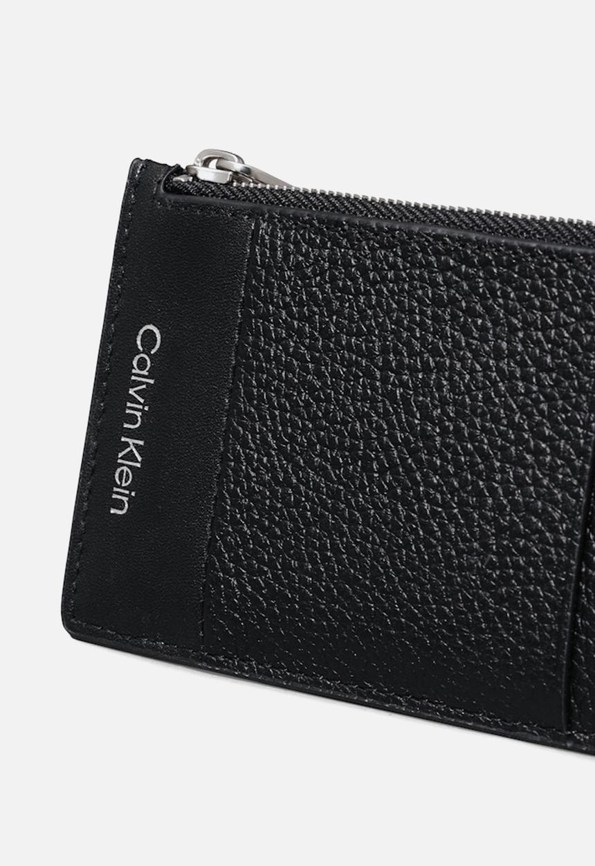 Calvin Klein - Subtle Mix N/S Cardholder 6Cc - Ck Black Pebble And Smooth