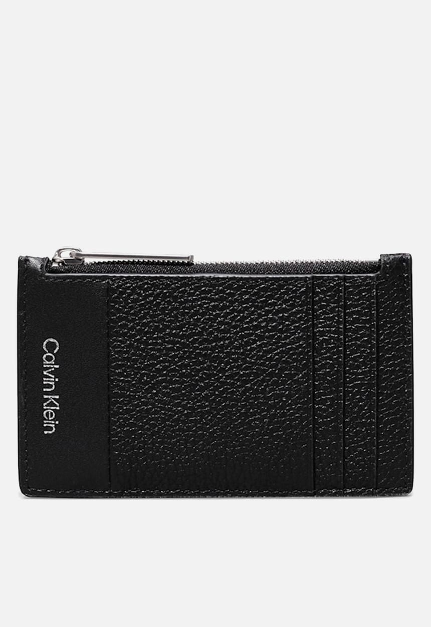 Calvin Klein - Subtle Mix N/S Cardholder 6Cc - Ck Black Pebble And Smooth