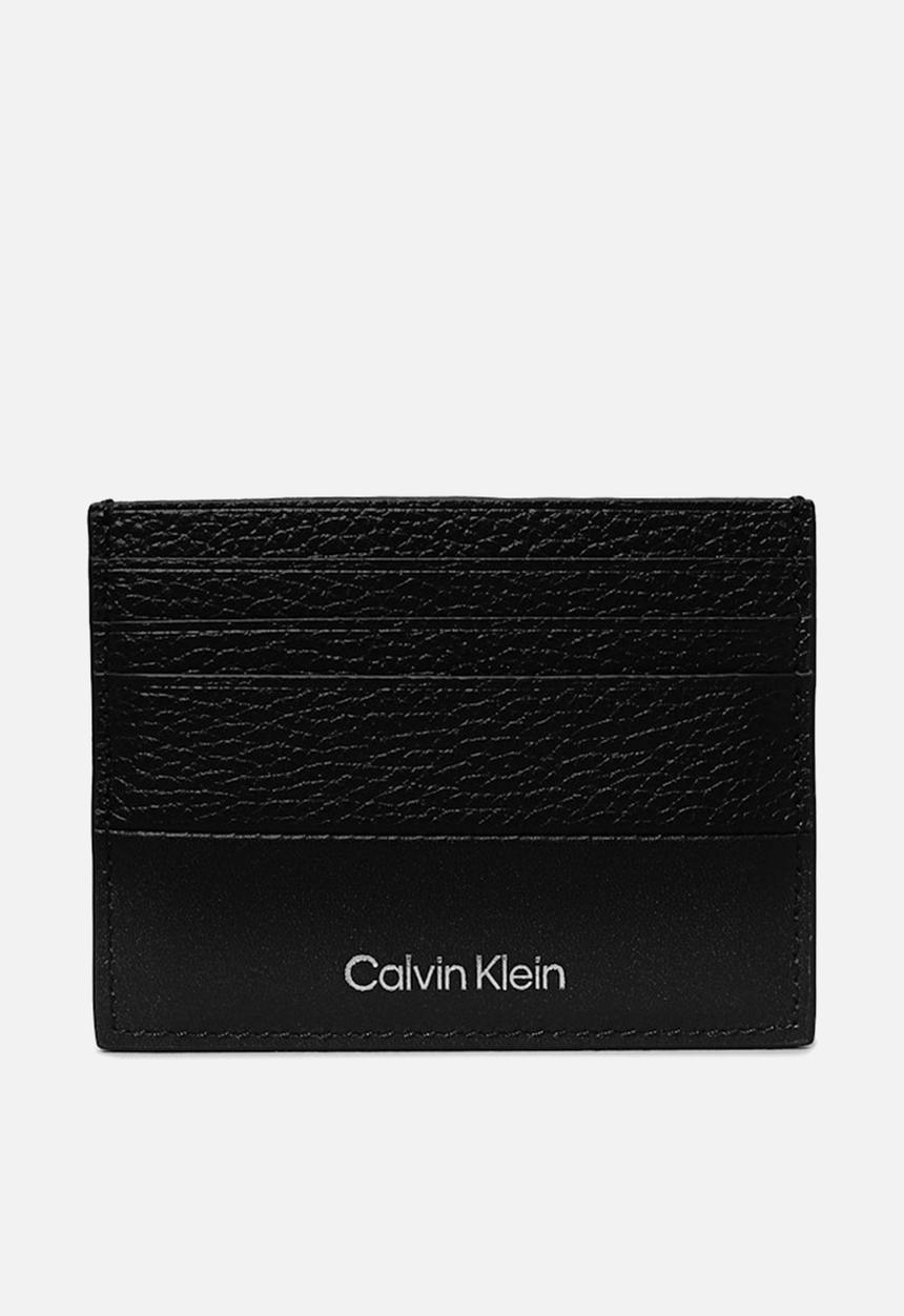 Calvin Klein - Subtle Mix Cardholder 6Cc - Ck Black Pebble And Smooth