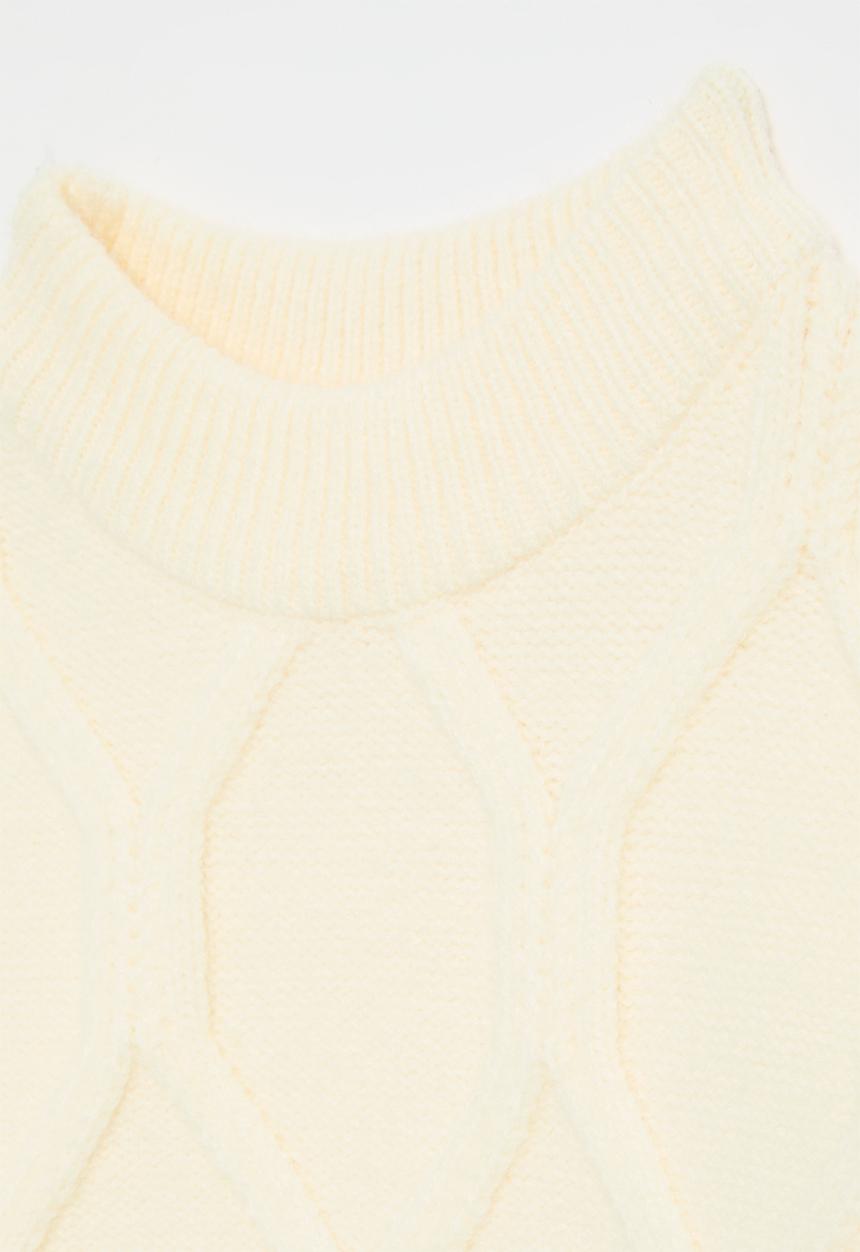 Pop Candy - Crew neck jersey - off white