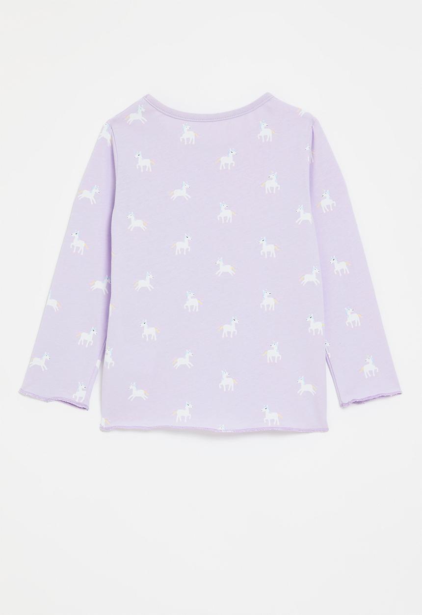 Pop Candy - Unicorn print tee - lilac