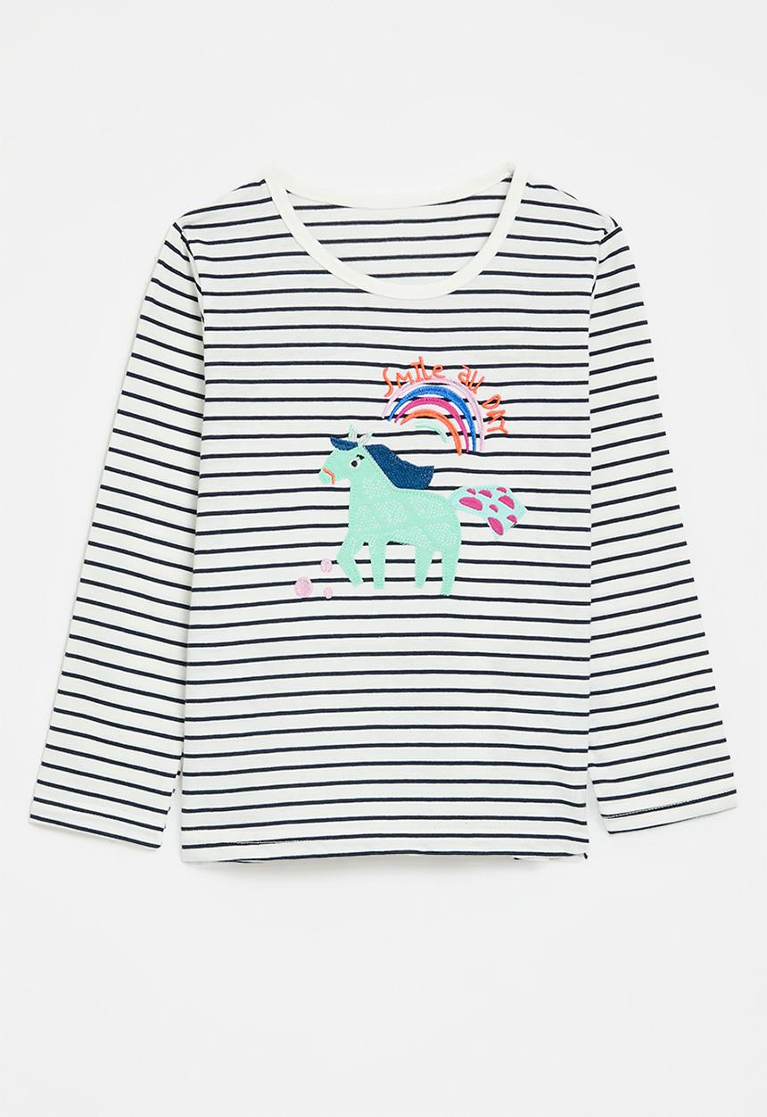 Pop Candy - Striped tee - multi
