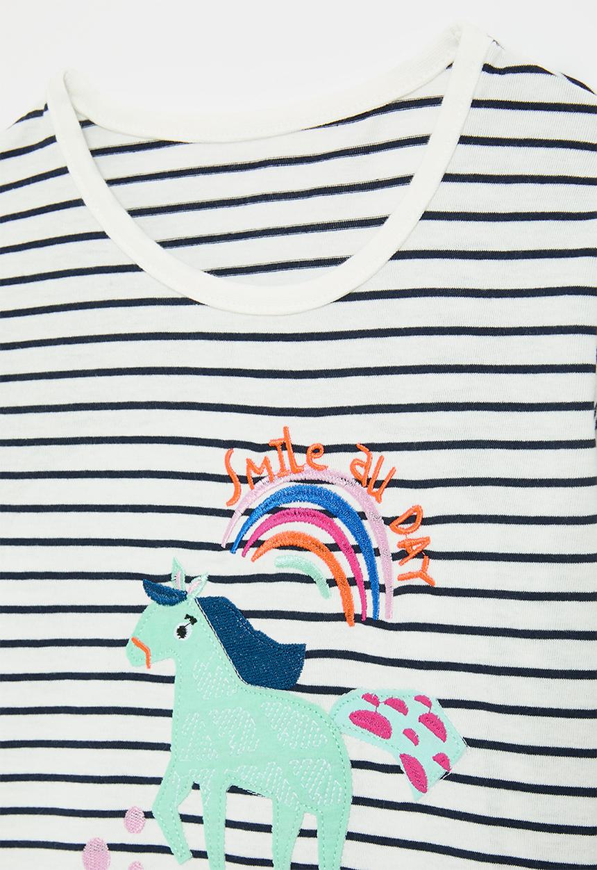 Pop Candy - Striped tee - multi