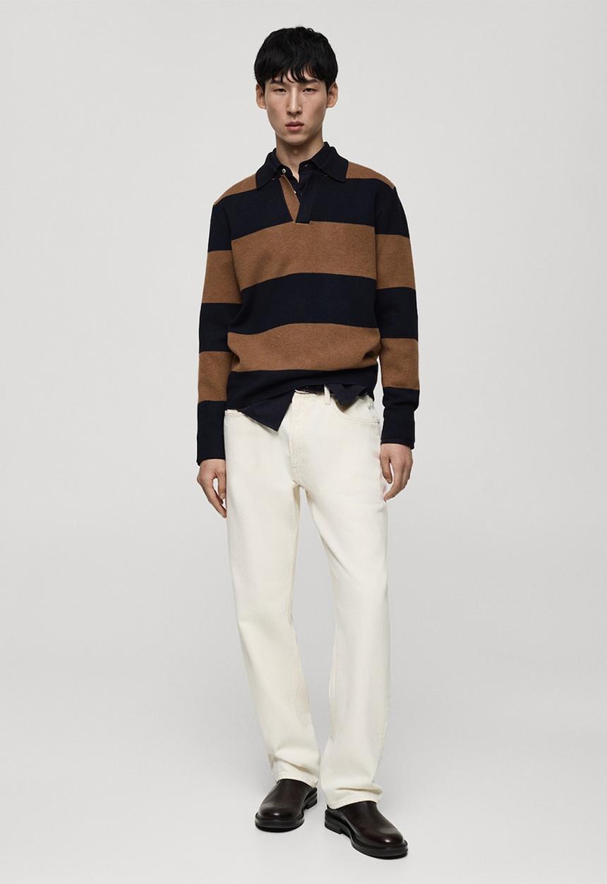 MANGO - Polo shirt gabriel - navy