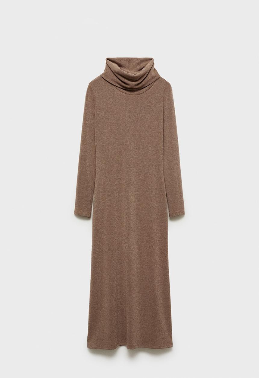MANGO - Dress Gino - Brown