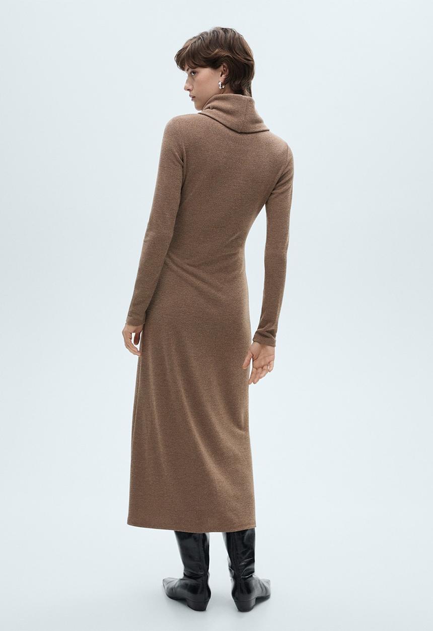 MANGO - Dress Gino - Brown