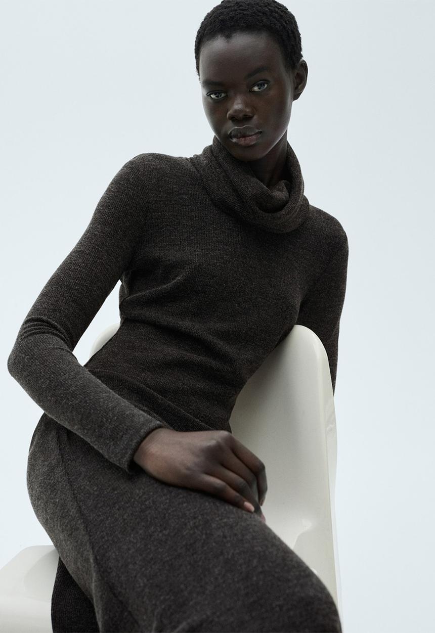 MANGO - Dress Gino - Gray