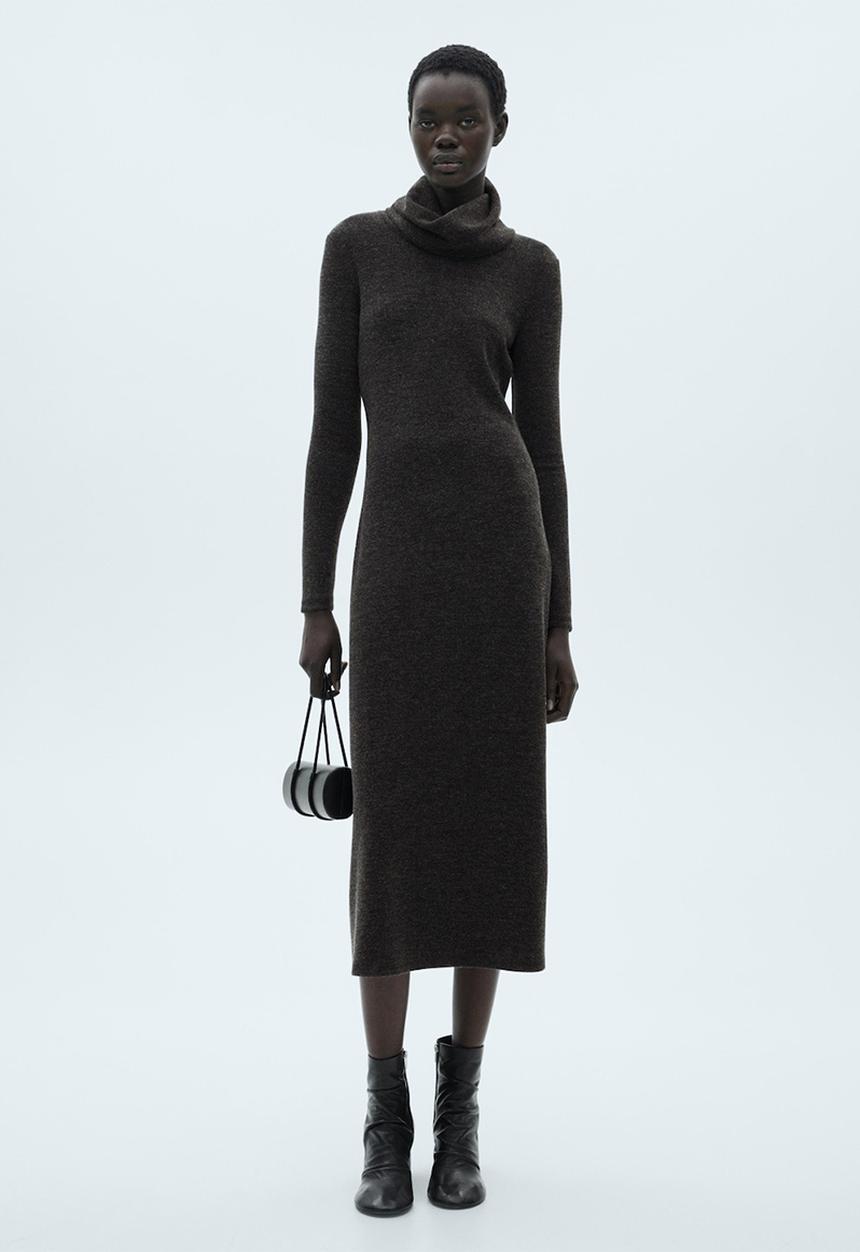 MANGO - Dress Gino - Gray
