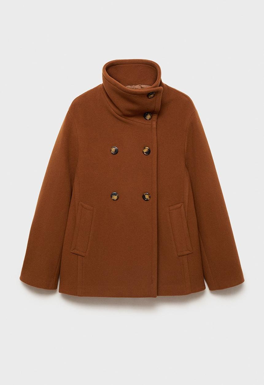 MANGO - Coat Gonna - Brown
