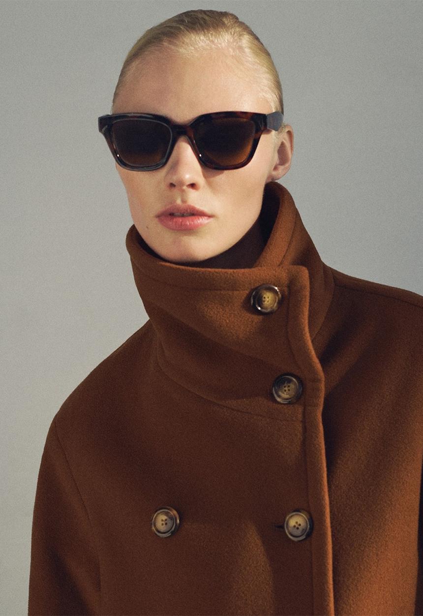 MANGO - Coat Gonna - Brown
