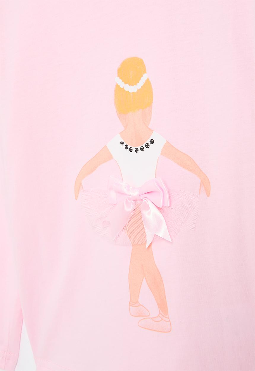 Pop Candy - Frilled tee - pink