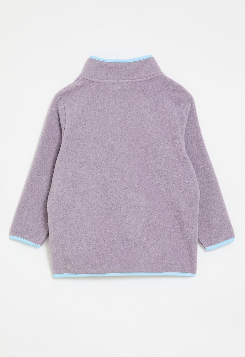 Pop Candy - Fleece zip through jacket- purple