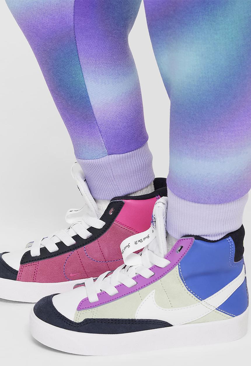 Nike - Nkg solarized fleece pant - black raspberry