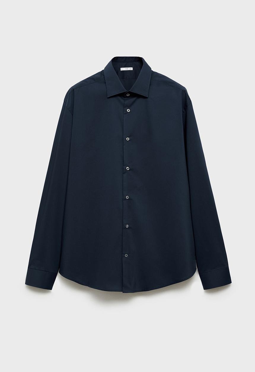 MANGO - Shirt play - navy
