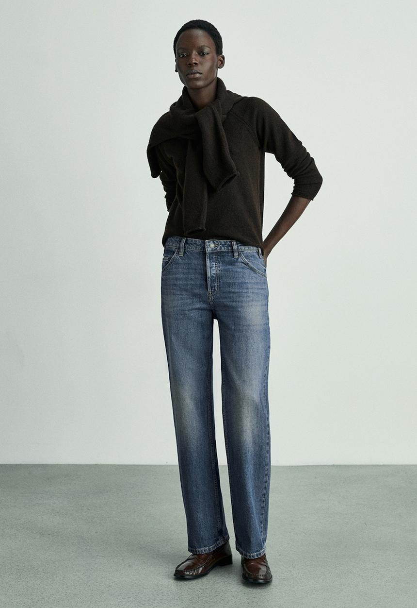 MANGO - Jeans Marnie - Denim Blue