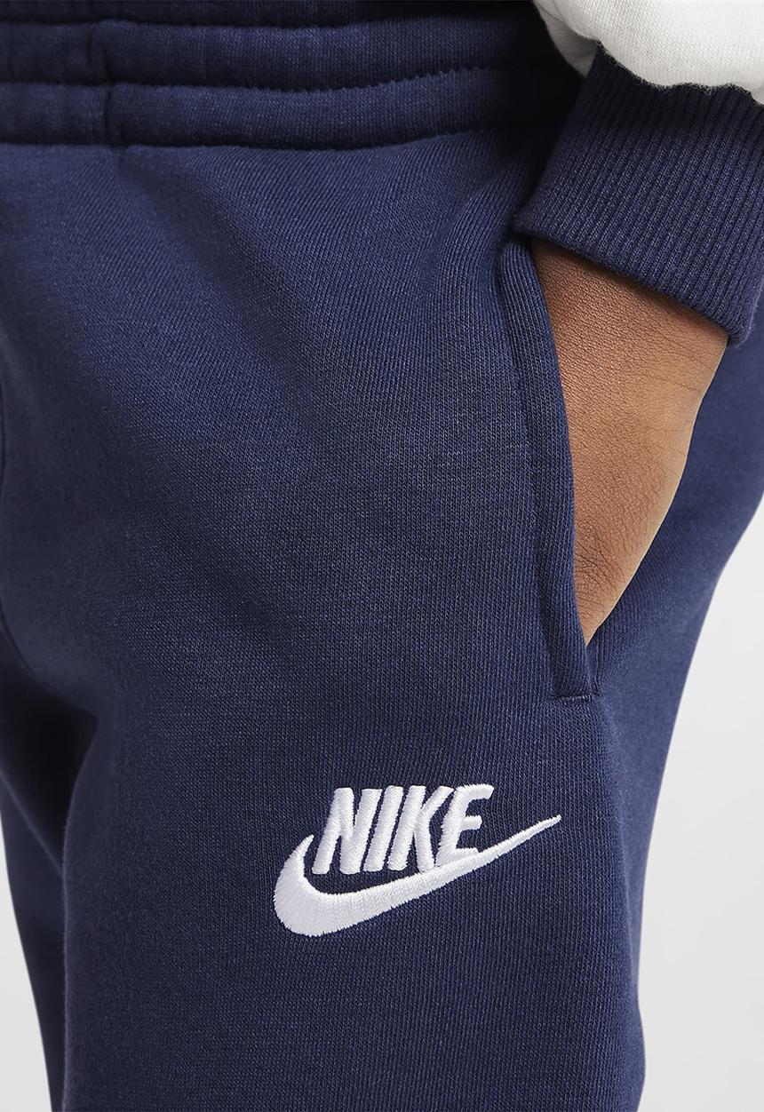 Nike - Nkn n nsw club snl stripe crew - midnight navy