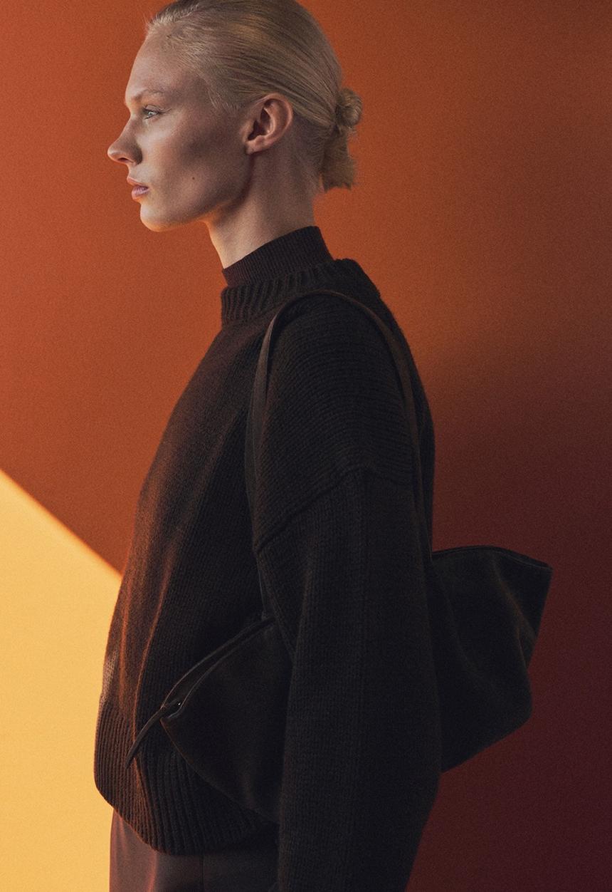 MANGO - Sweater Fuster - Brown