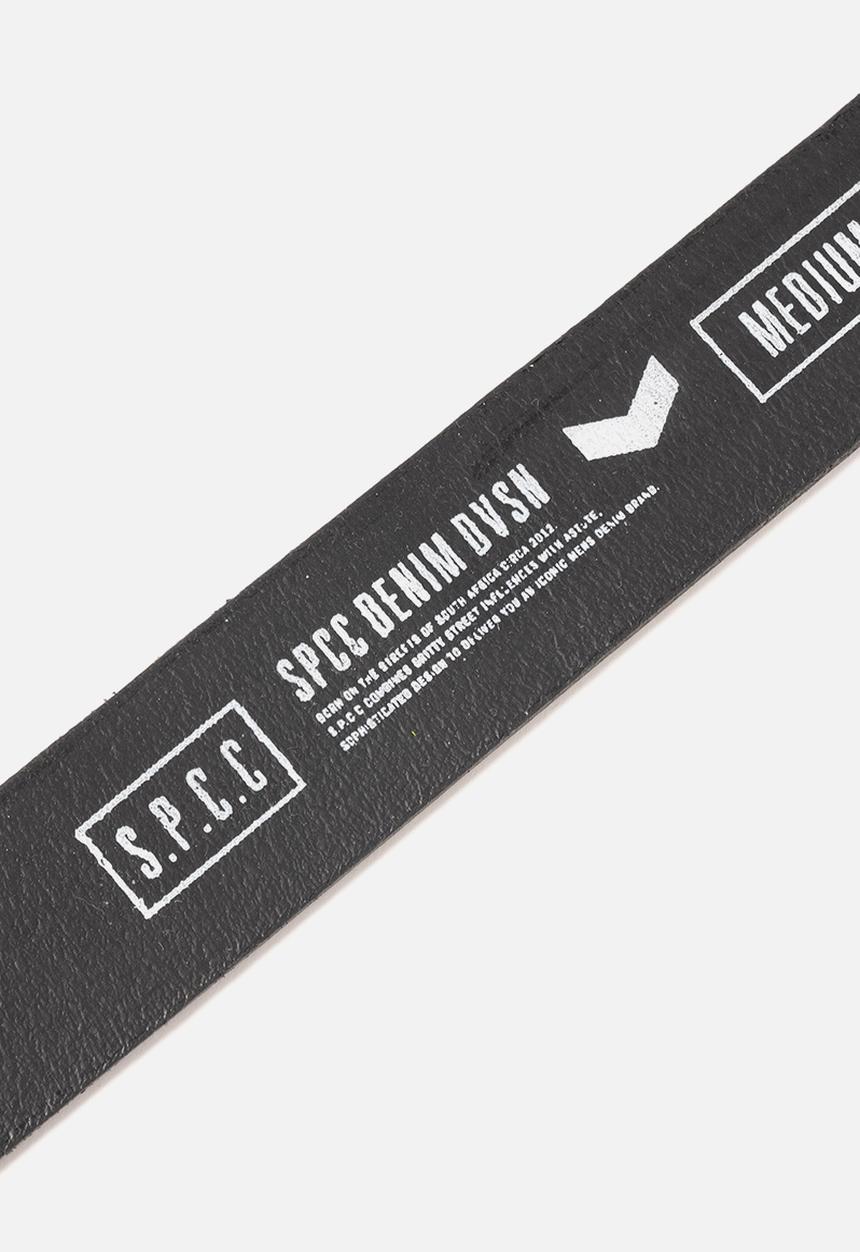 S.P.C.C - Yorgos Belt Black - Black