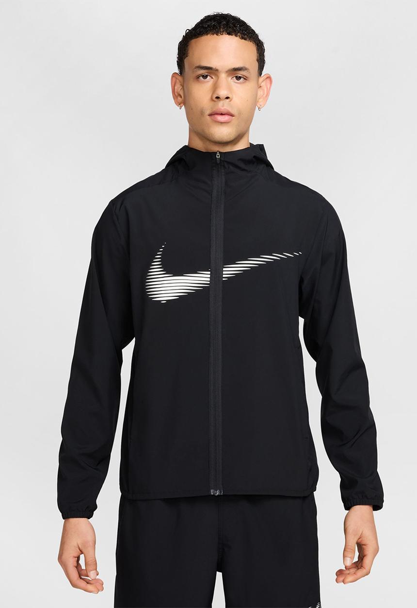 Nike - Dri-FIT Form Hooded Swoosh Jacket - Black