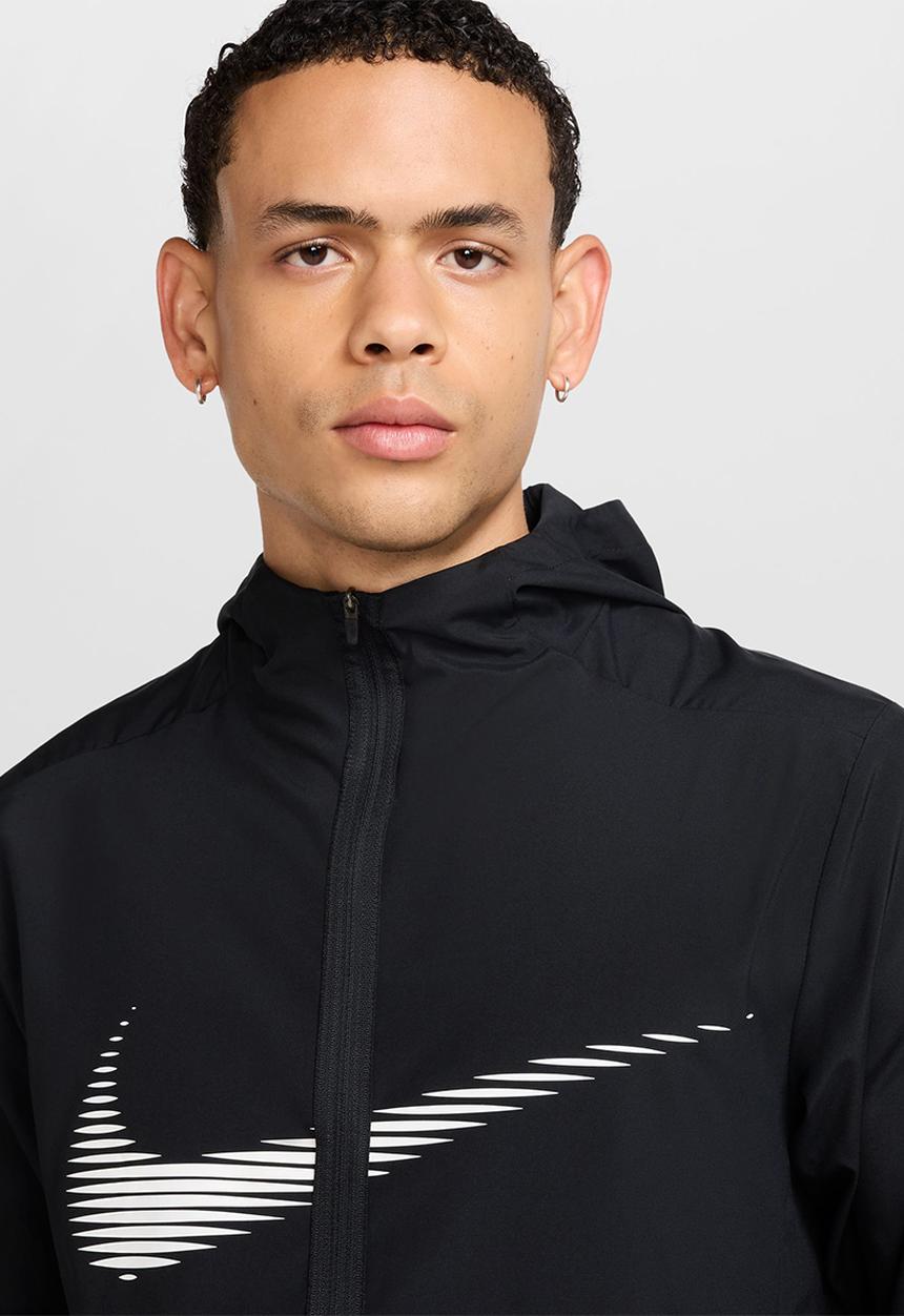 Nike - Dri-FIT Form Hooded Swoosh Jacket - Black