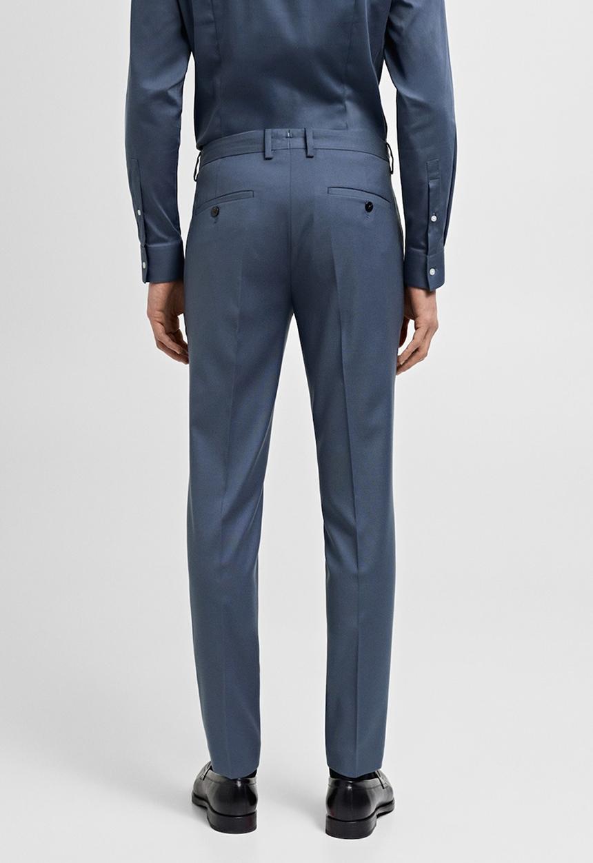 MANGO - TROUSERS PARIS  - SKY-BLUE