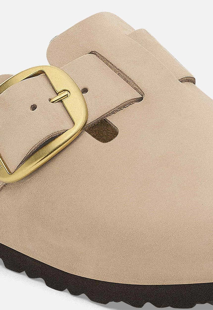 Birkenstock - Boston suede narrow - sandcastle