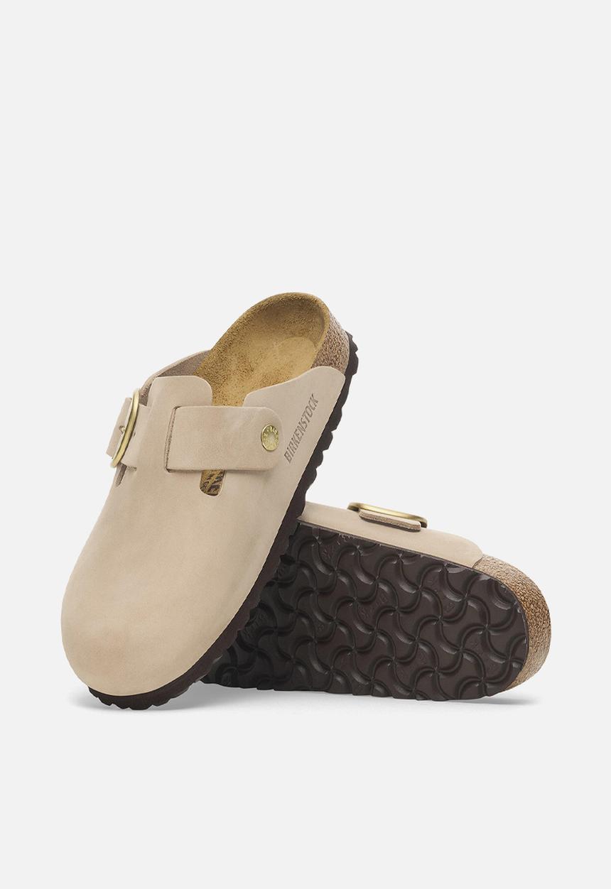 Birkenstock - Boston suede narrow - sandcastle