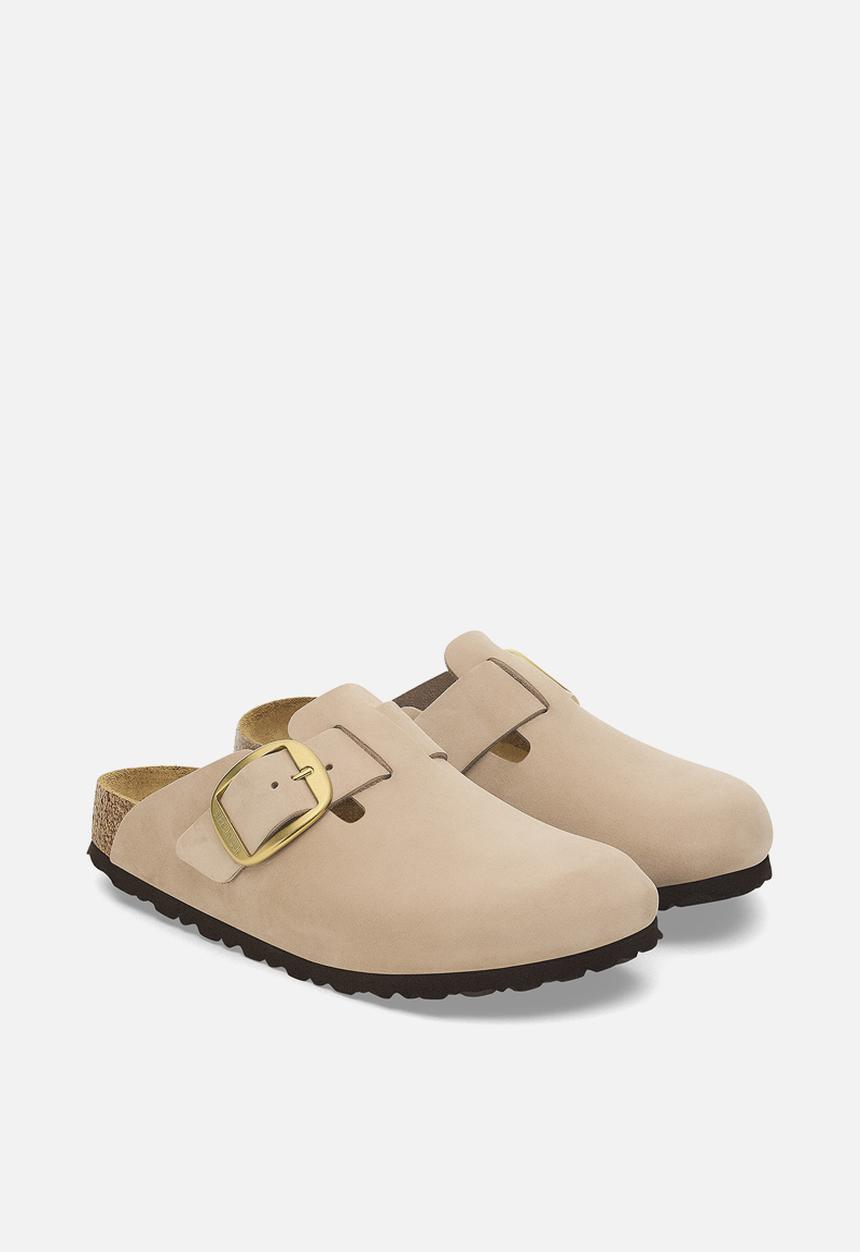 Birkenstock - Boston suede narrow - sandcastle