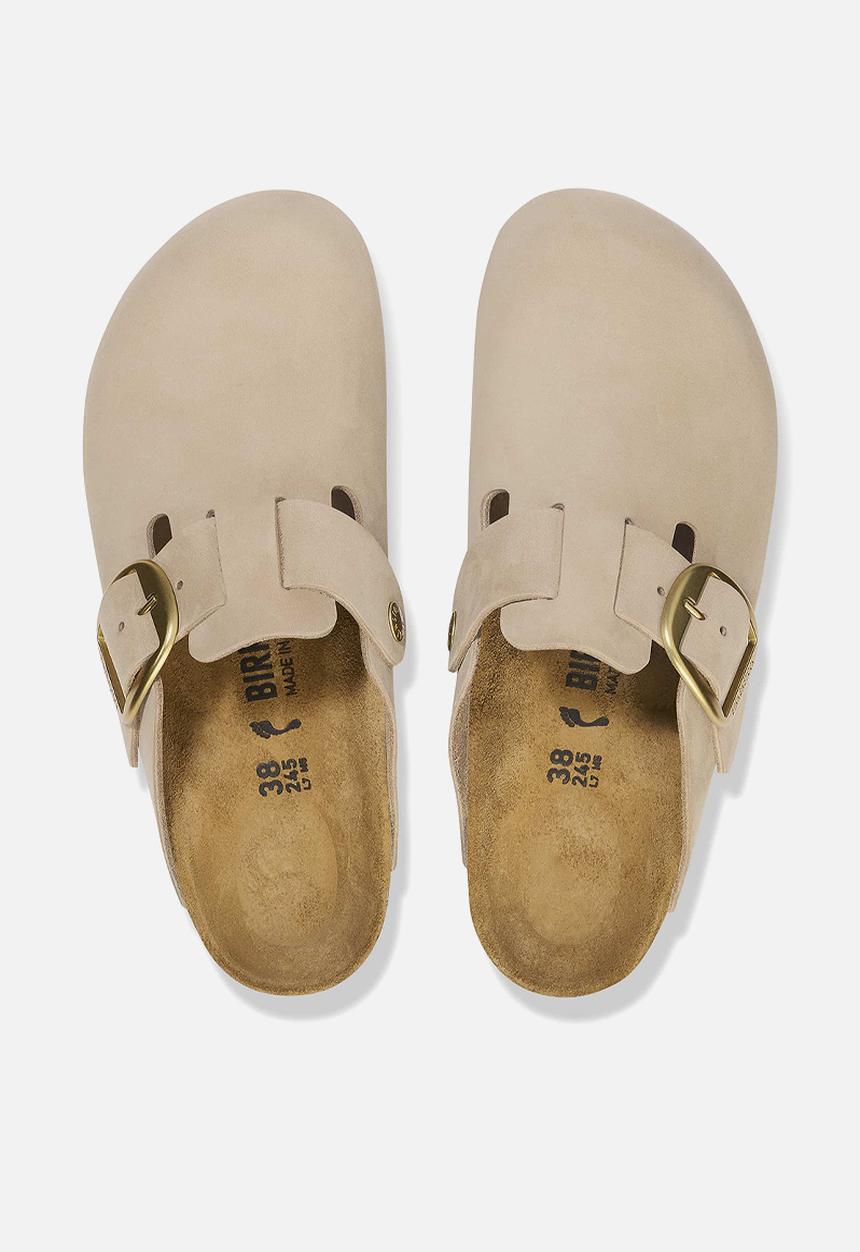 Birkenstock - Boston suede narrow - sandcastle