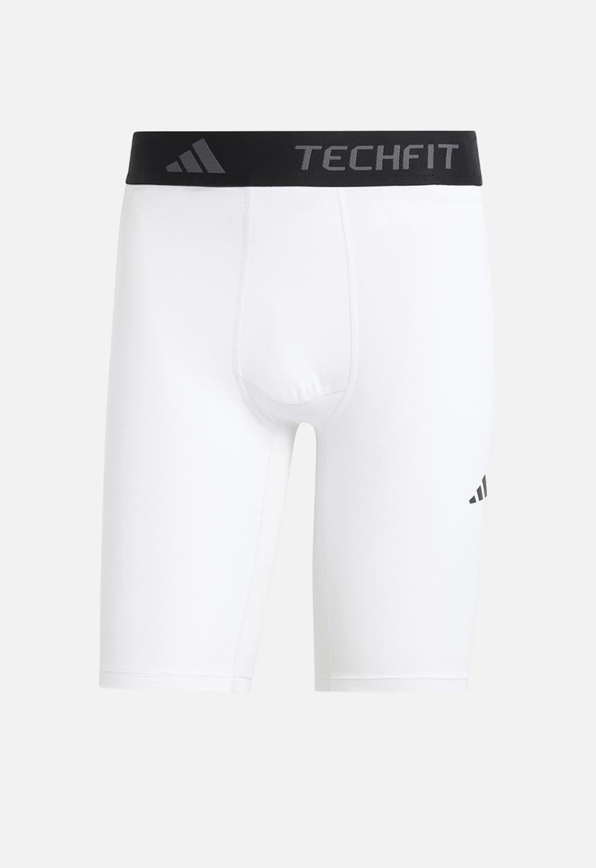 adidas Performance - TECHFIT Compression Training Short Tights - White