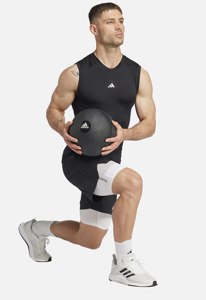 adidas Performance - TECHFIT Compression Training Short Tights - White