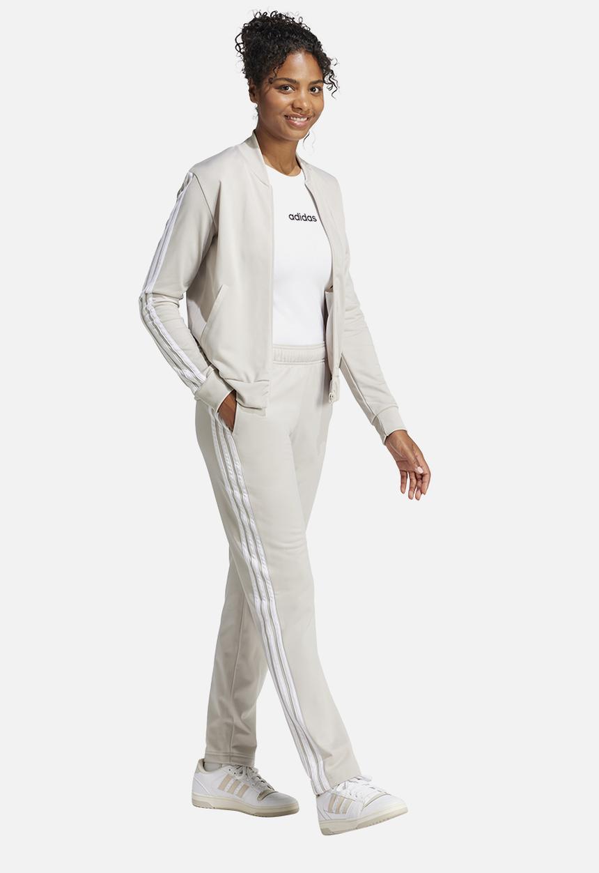 adidas Performance - 3 Stripe Tracksuit Set - Wonder Alumina