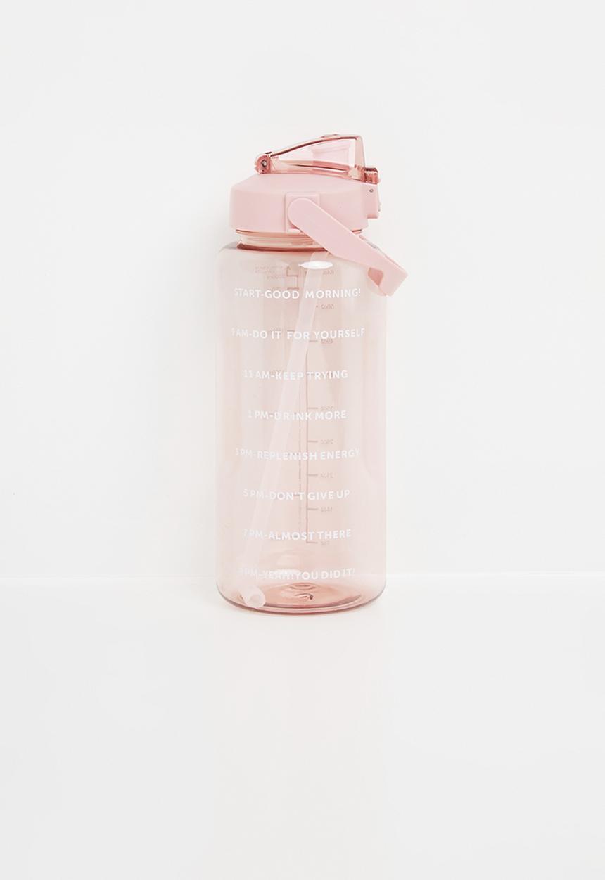 Pop Candy - Motivational markers water bottle - pink