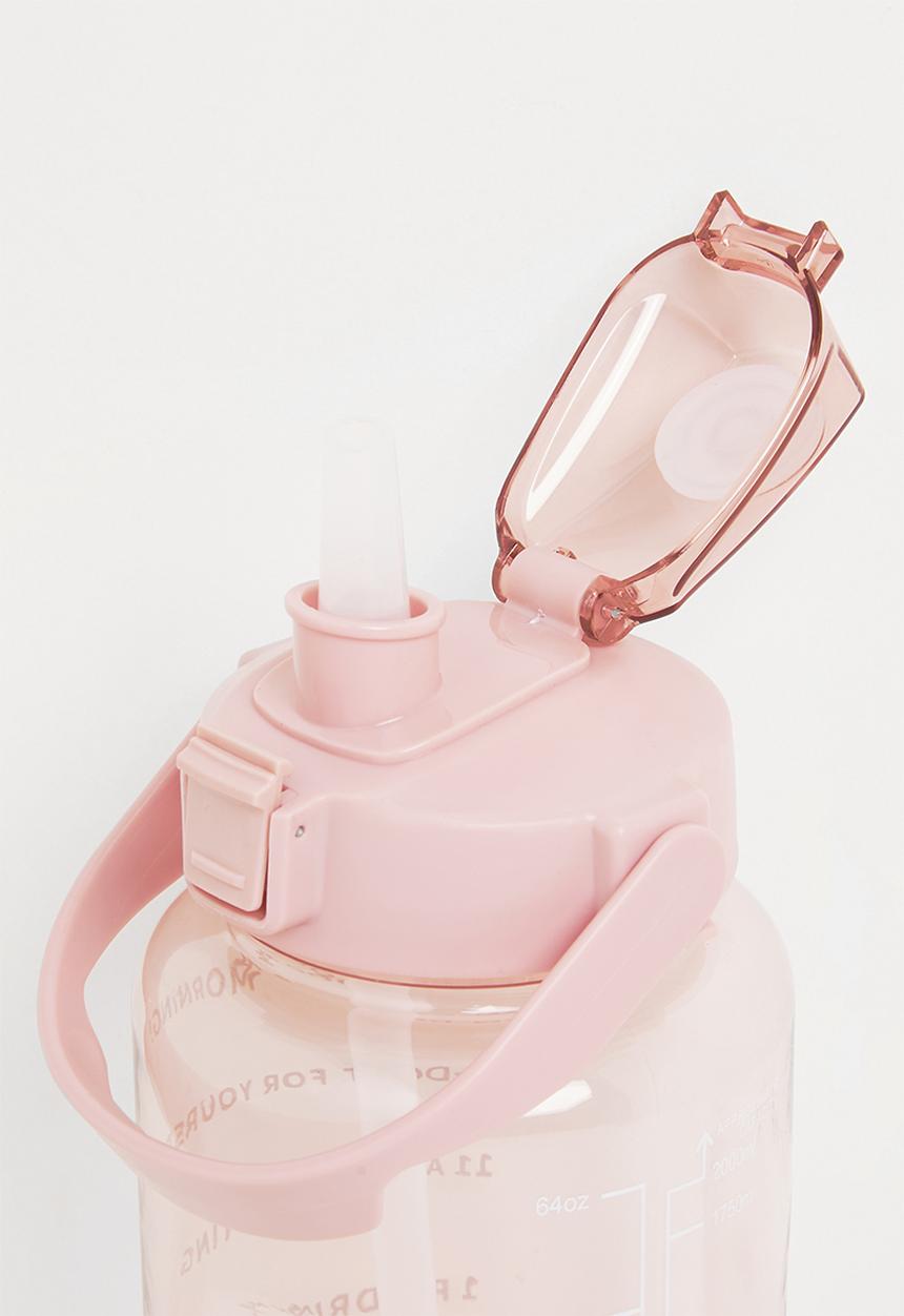 Pop Candy - Motivational markers water bottle - pink