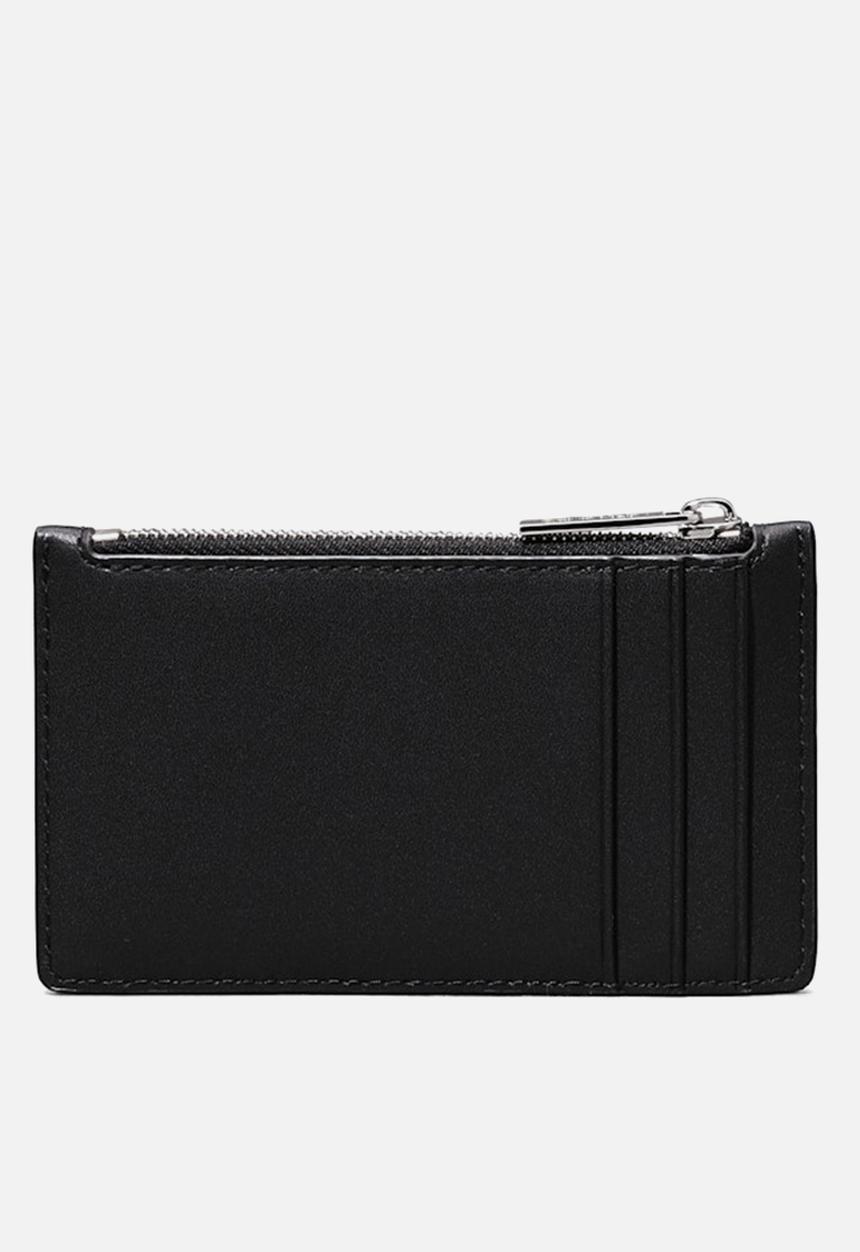 Calvin Klein - Metal Ck N/S Cardholder 6Cc - Ck Black Smooth