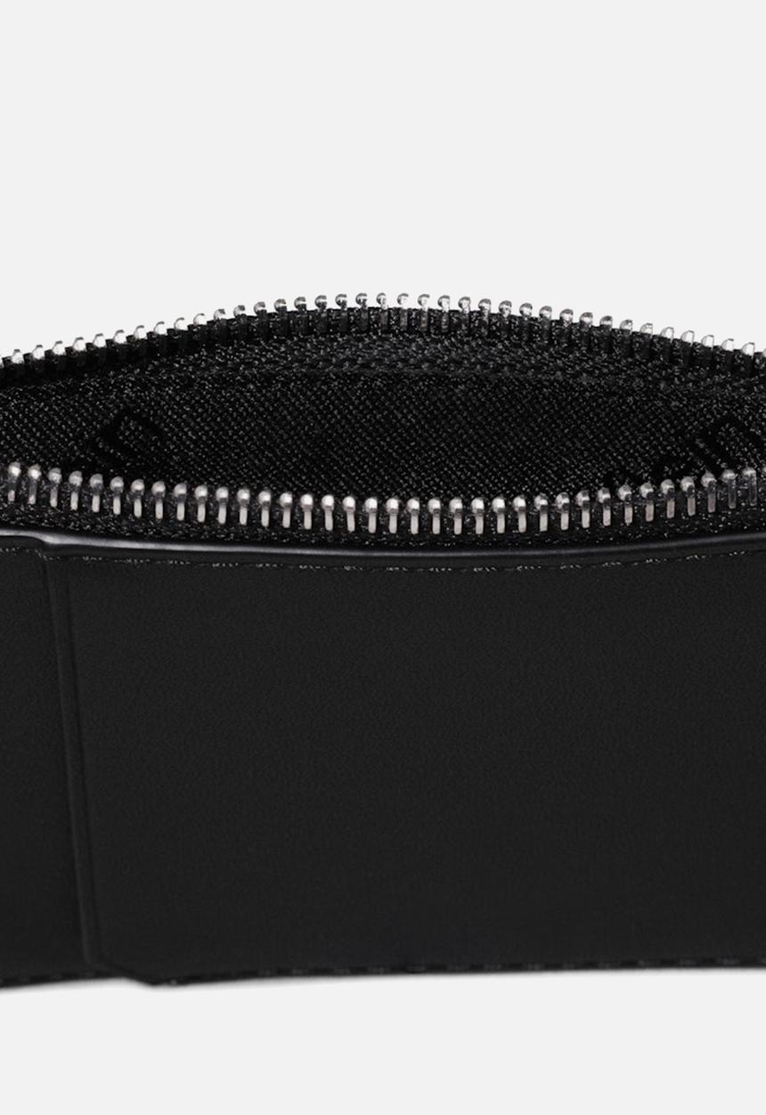 Calvin Klein - Metal Ck N/S Cardholder 6Cc - Ck Black Smooth