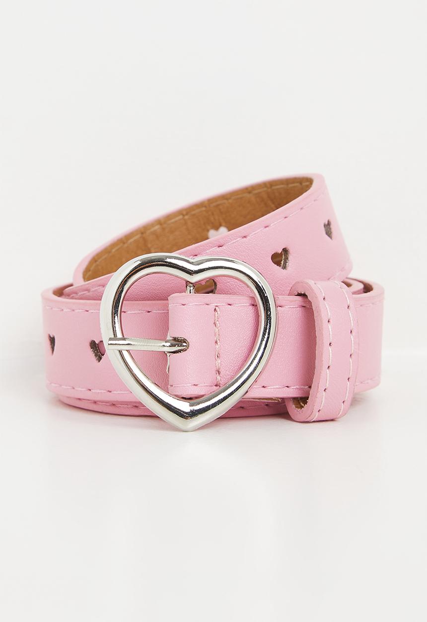Pop Candy - Heart shaped belt-pink