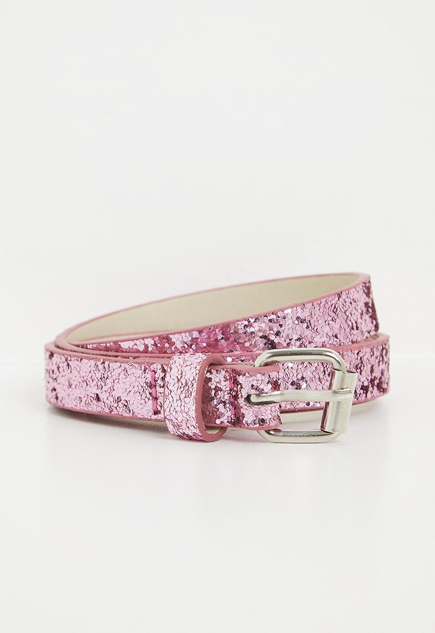 Pop Candy - Mettalic belt - pink