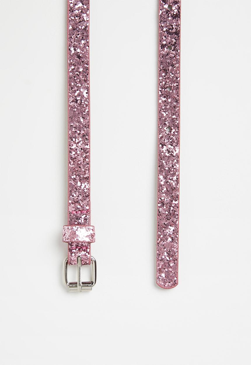 Pop Candy - Mettalic belt - pink