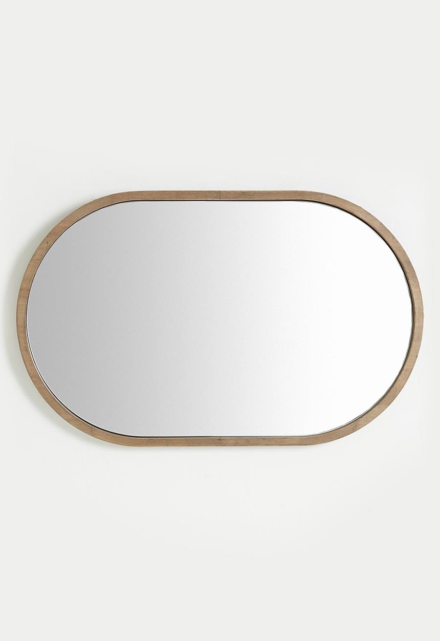 Sixth Floor - Wooden Pill Mirror