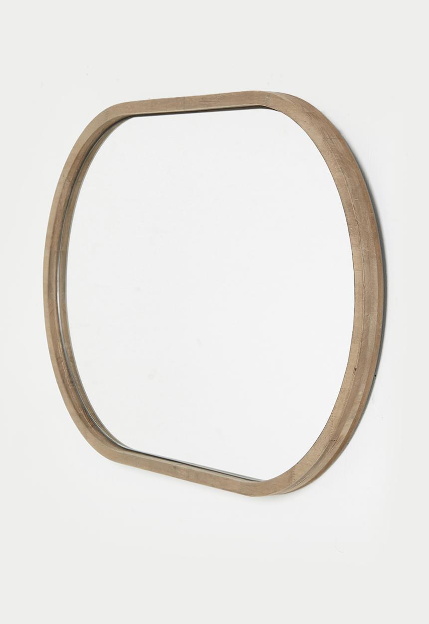 Sixth Floor - Wooden Pill Mirror