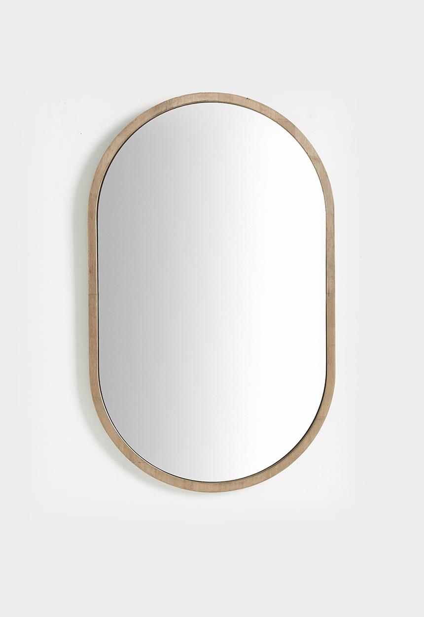 Sixth Floor - Wooden Pill Mirror