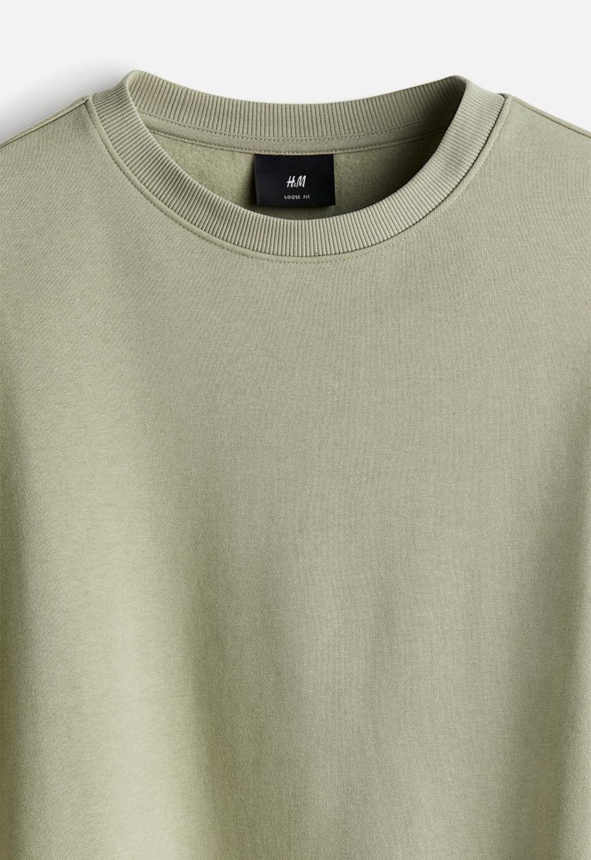 H&M - Loose fit sweatshirt - Green