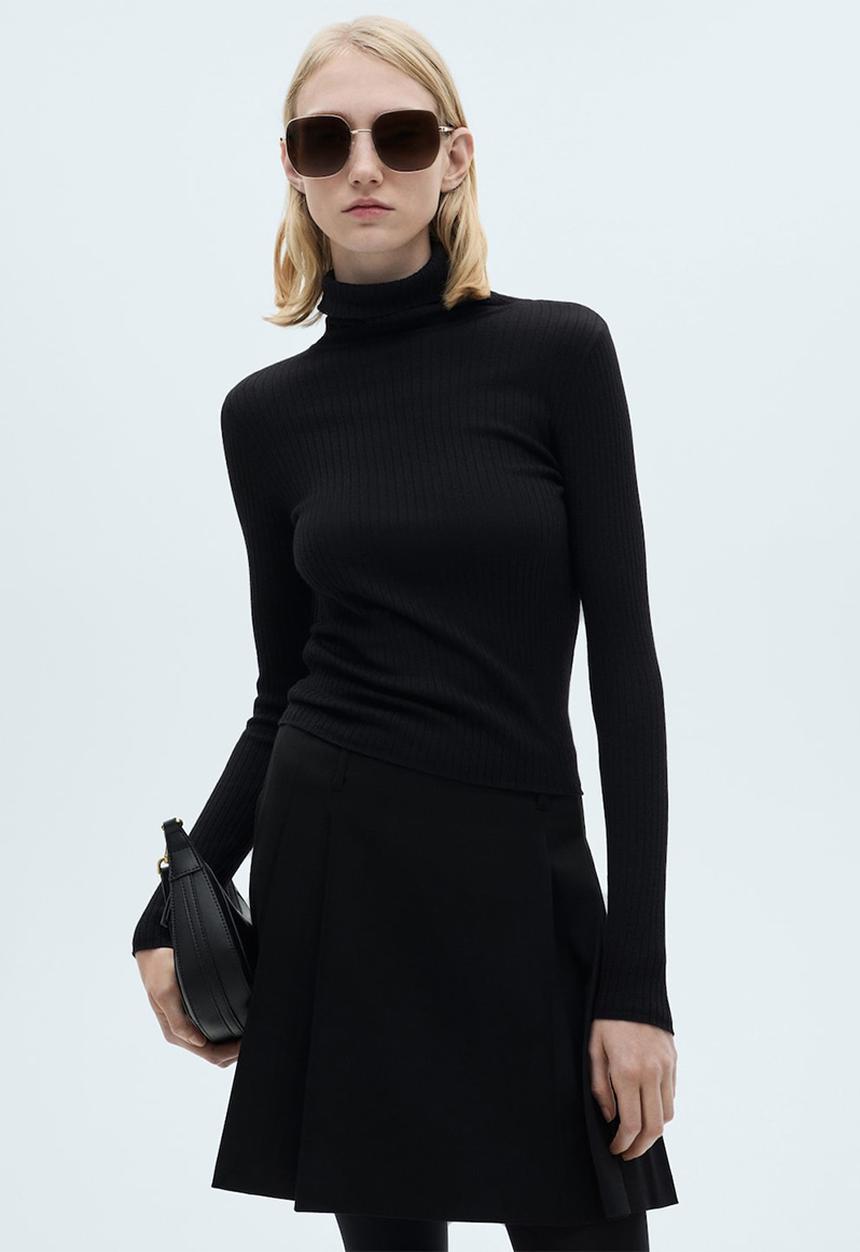 MANGO - Sweater Flurron - Black