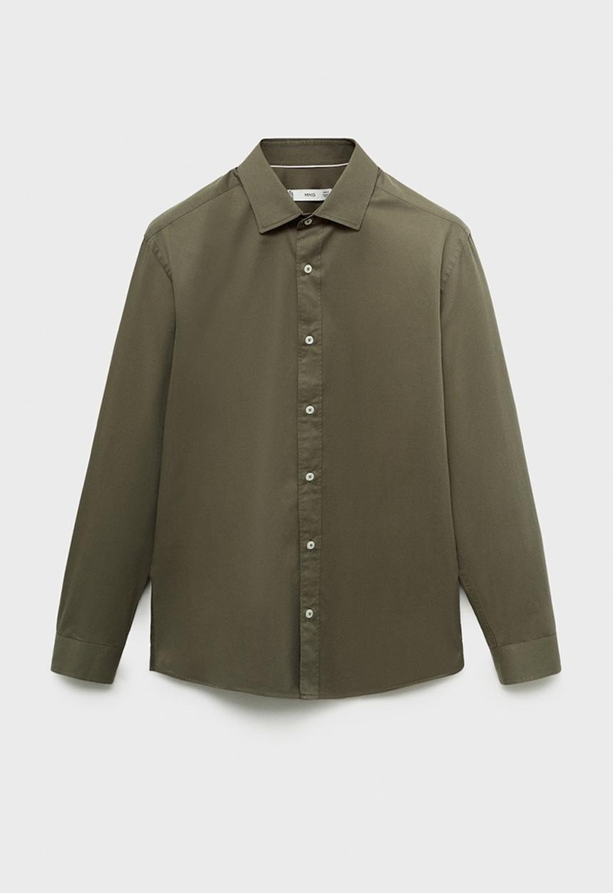 MANGO - Shirt cesare - khaki