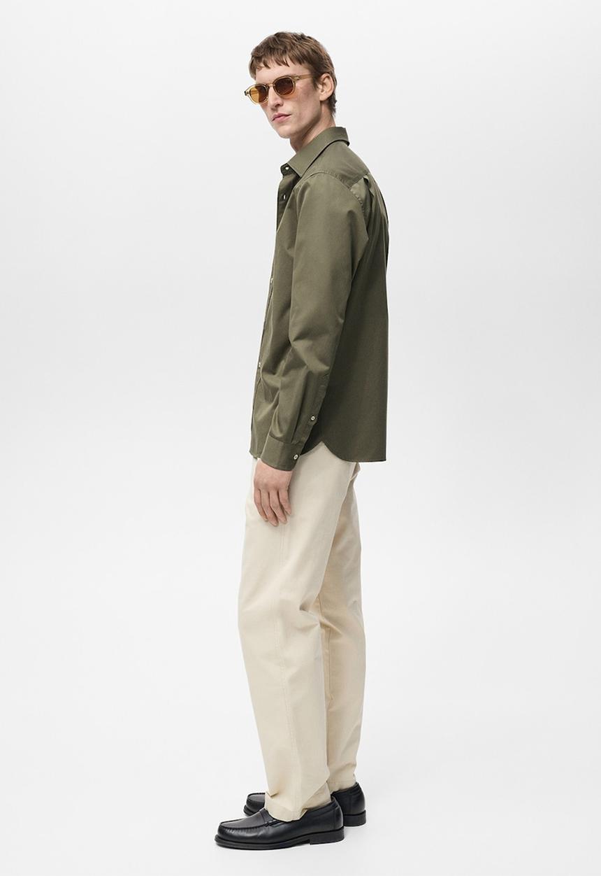 MANGO - Shirt cesare - khaki